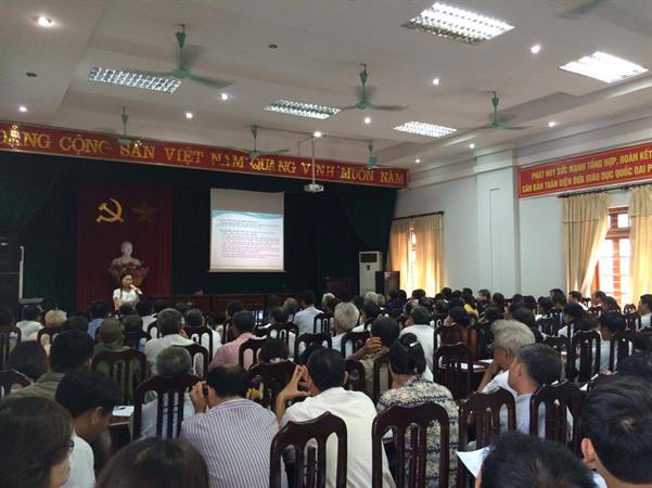 Hội nghị tập huấn cán bộ Hòa giải ở cơ sở tại huyện Quốc Oai