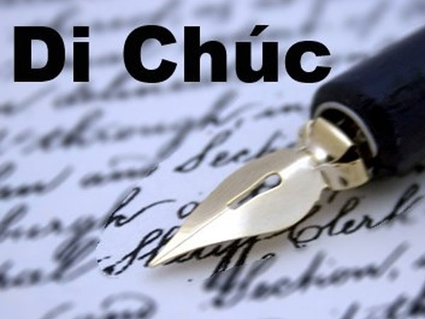 Hiệu lực pháp lụât của di chúc