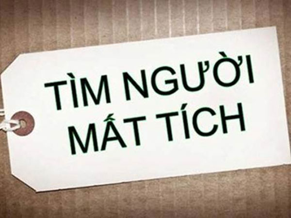 Tuyên bố một người mất tích